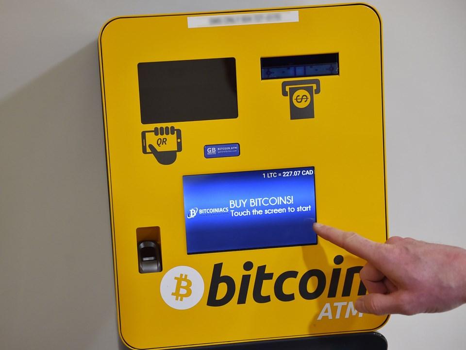 Cajero automático Bitcoin